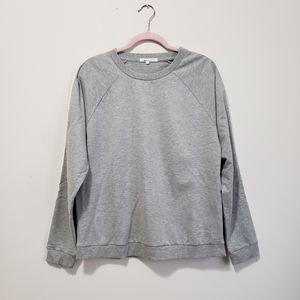 French Connection gray pullover sweatshirt M